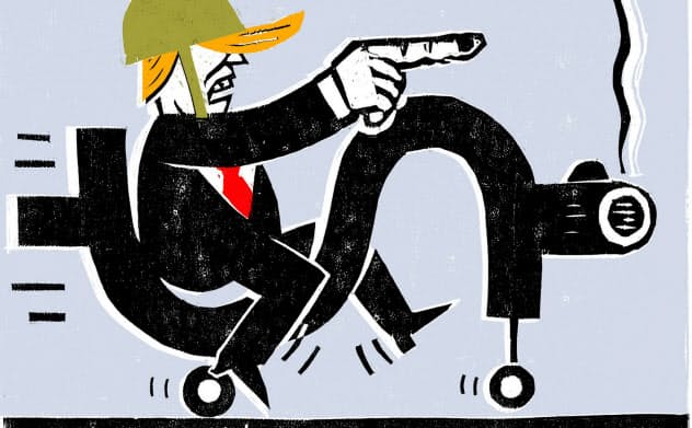 イラスト Daniel Pudles/Financial Times イラスト Daniel Pudles/Financial Times