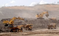 コマツはインドネシア向けの鉱山機械需要が低迷している