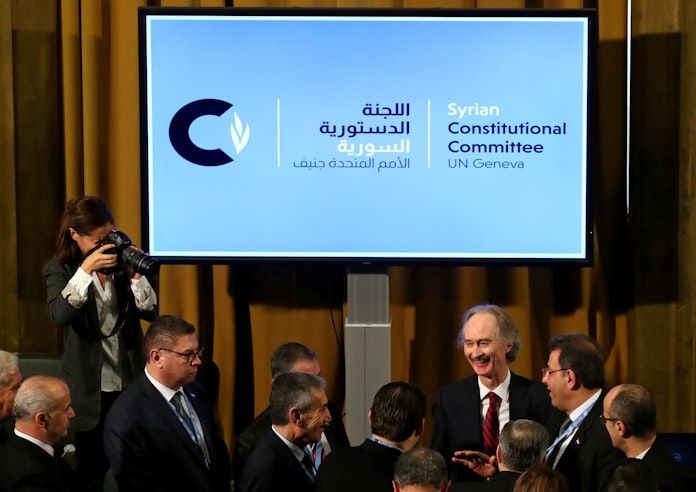 シリア内戦終結へ憲法委が初会合 ロシア主導が鮮明 日本経済新聞