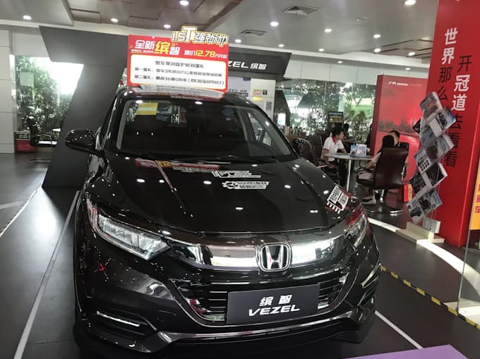 ホンダの10月中国新車販売6 増 8カ月連続プラス 日本経済新聞