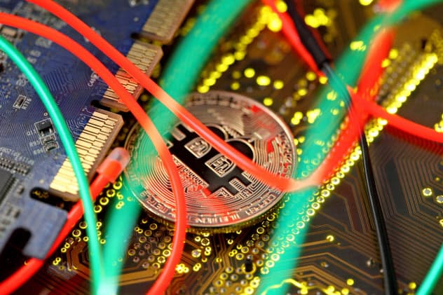 ビットコインの価格操作が疑われている=ロイター ビットコインの価格操作が疑われている=ロイター