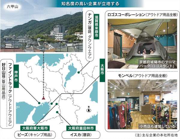 アウトドア用品 六甲山が育てた関西企業 日本経済新聞 アウトドア用品 六甲山が育てた関西企業 日本経済新聞