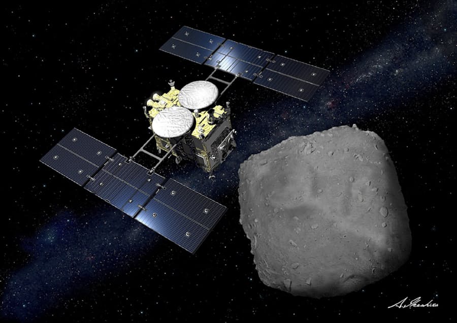 はやぶさ2 小惑星を13日出発 年末に地球帰還へ 日本経済新聞