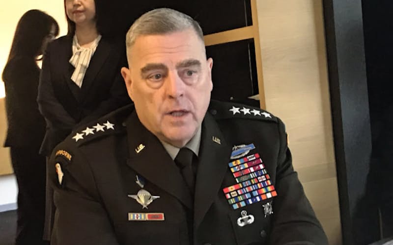 来日したミリー米統合参謀本部議長はGSOMIA失効への懸念を表明した 来日したミリー米統合参謀本部議長はGSOMIA失効への懸念を表明した