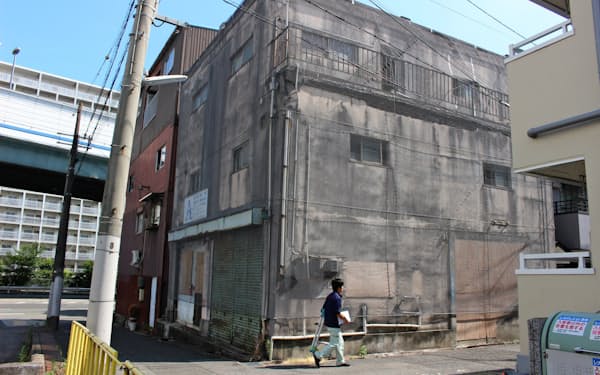 都市部でも現在の所有者が把握できない物件がある（神戸市中央区の土地と建物）