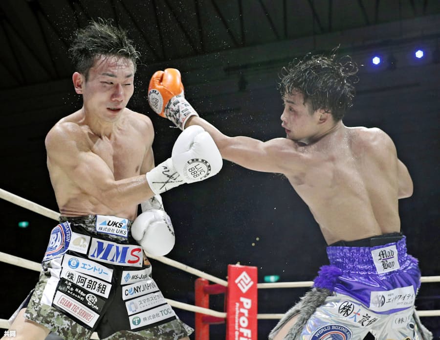 熱い大阪対決 34歳ボクサー久田 王者 京口に善戦 日本経済新聞