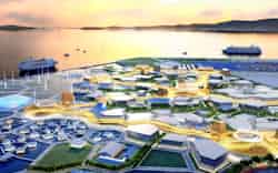 25年万博会場のイメージ(経済産業省提供) 25年万博会場のイメージ(経済産業省提供)