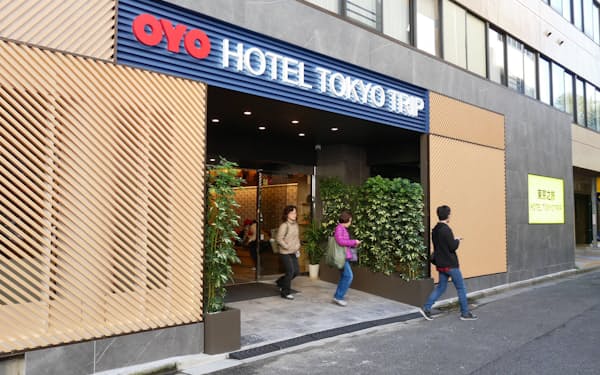 「OYO HOTEL TOKYO TRIP」（東京・荒川）は外国人観光客でにぎわう