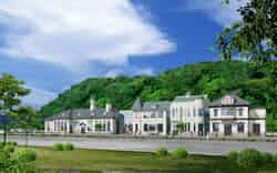 新ムゼウムの建物は市民団体などが中心になって古地図を基に復元した(完成予想図) 新ムゼウムの建物は市民団体などが中心になって古地図を基に復元した(完成予想図)