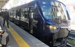 JRに乗り入れる直通線には最新車両を用いる JRに乗り入れる直通線には最新車両を用いる