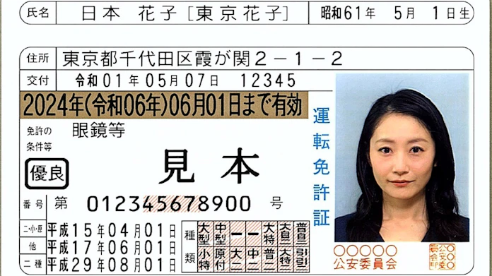 運転免許の旧姓併記 12月から可能に 日本経済新聞 運転免許の旧姓併記 12月から可能に 日本経済新聞