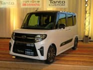 ダイハツ工業の軽自動車「タント」がトップに立った ダイハツ工業の軽自動車「タント」がトップに立った