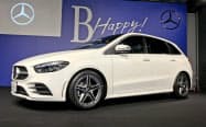 メルセデス・ベンツは小型車「Bクラス」などの新車効果で販売を伸ばした メルセデス・ベンツは小型車「Bクラス」などの新車効果で販売を伸ばした
