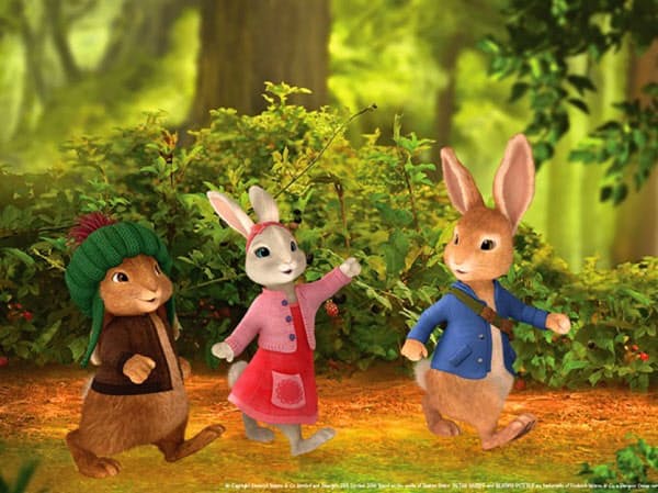 買収したシルバーゲート社の傘下には「ピーターラビット」のアニメ制作会社もある(ソニー提供)