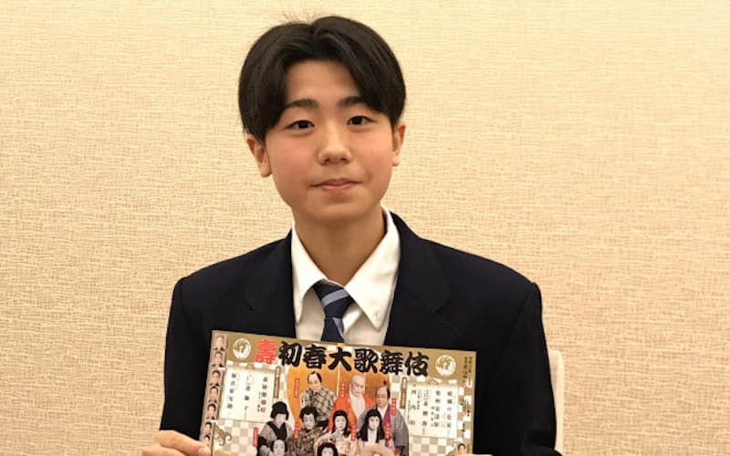 1月に「連獅子」に出演予定の市川団子 1月に「連獅子」に出演予定の市川団子