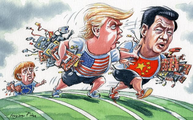 イラスト Ingram Pinn/Financial Times イラスト Ingram Pinn/Financial Times