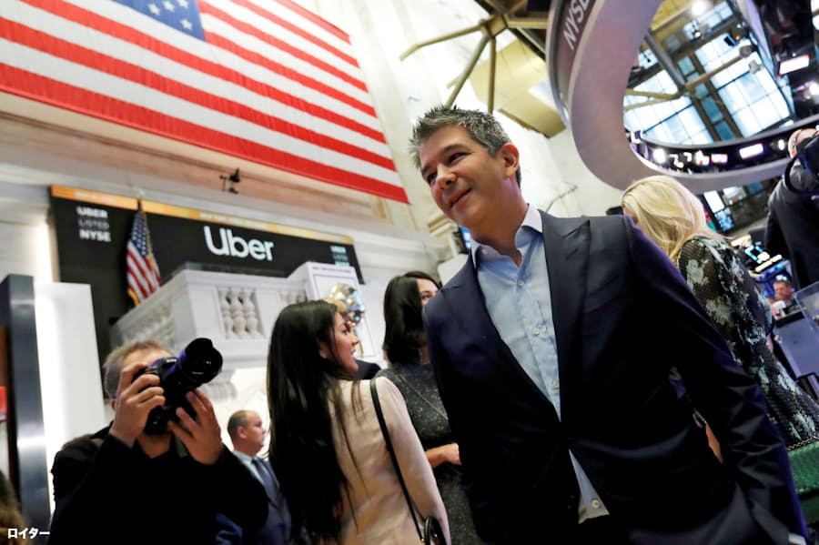 ウーバー創業者 保有株9割売却 料理宅配に軸足 日本経済新聞