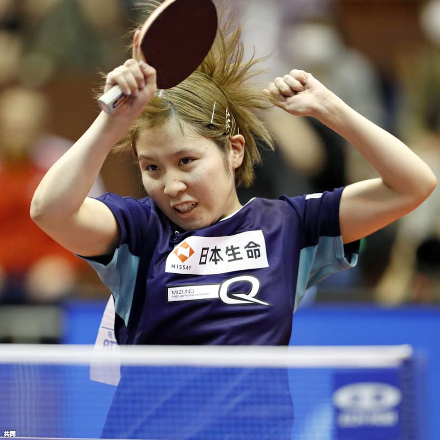 世界卓球代表に平野 森薗 選考大会で優勝 日本経済新聞