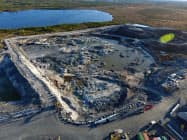 年間のリチウム生産計画も見直しを迫られる(写真はネマスカのケベック州内の採掘場) 年間のリチウム生産計画も見直しを迫られる(写真はネマスカのケベック州内の採掘場)