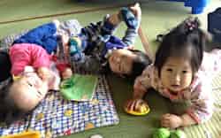 オレンジキッズケアラボでは医療ケアが必要な子どもたちを預かる(福井市) オレンジキッズケアラボでは医療ケアが必要な子どもたちを預かる(福井市)