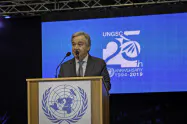 国連のグテレス事務総長=国連提供 国連のグテレス事務総長=国連提供