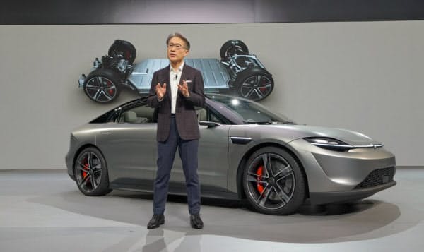 ソニーが発表した自動運転車