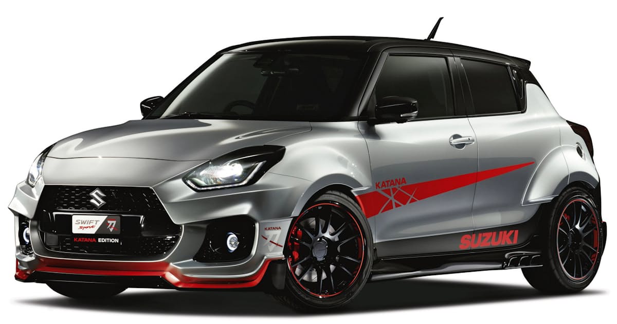 スズキ スイフトがカタナとコラボ 千葉市の展示会で 日本経済新聞 スズキ スイフトがカタナとコラボ 千葉市の展示会で 日本経済新聞