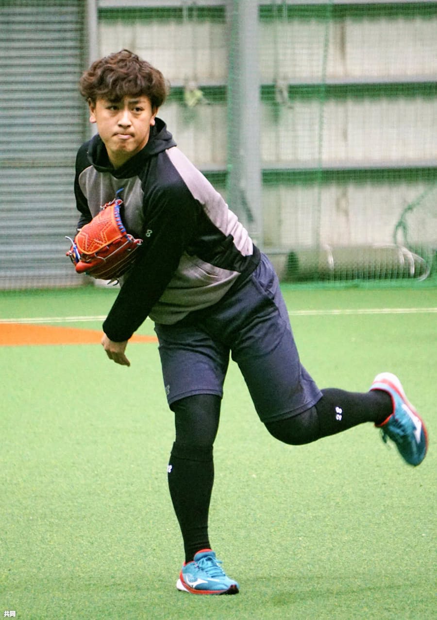 ドラ1河野 特に緊張なかった 日本ハム新人が合同練習 日本経済新聞