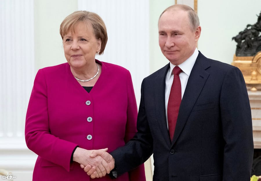 プーチン氏 中東の軍事衝突に懸念 独ロ首脳会談 日本経済新聞