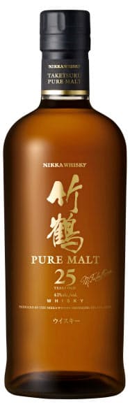 販売を終了する「竹鶴25年」 販売を終了する「竹鶴25年」