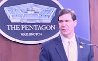 エスパー米国防長官はイラン司令官による4つの米大使館攻撃計画について「確かな情報はない」と語った（米国防総省）