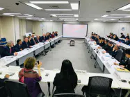 IAEAのチーム(左)による原子力規制委の再調査が始まった(15日) IAEAのチーム(左)による原子力規制委の再調査が始まった(15日)