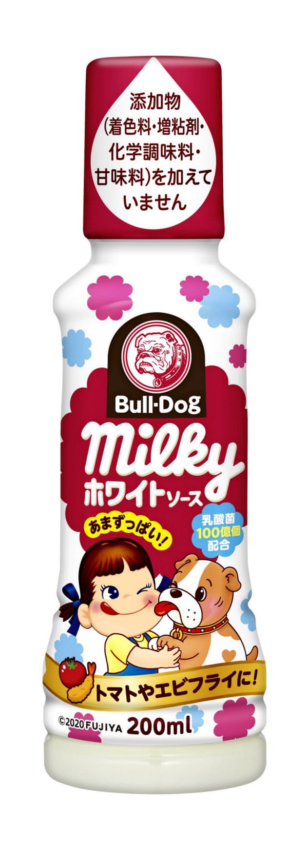 ブルドックと不二家がコラボ ミルキー風味の白いソース ナウティスニュース