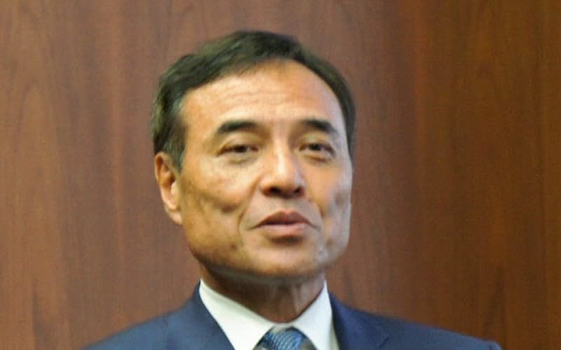 サントリーホールディングスの新浪剛史社長 サントリーホールディングスの新浪剛史社長