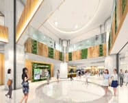 緑を採り入れた空間設計で、11月にかけて順次改装する(イメージ) 緑を採り入れた空間設計で、11月にかけて順次改装する(イメージ)