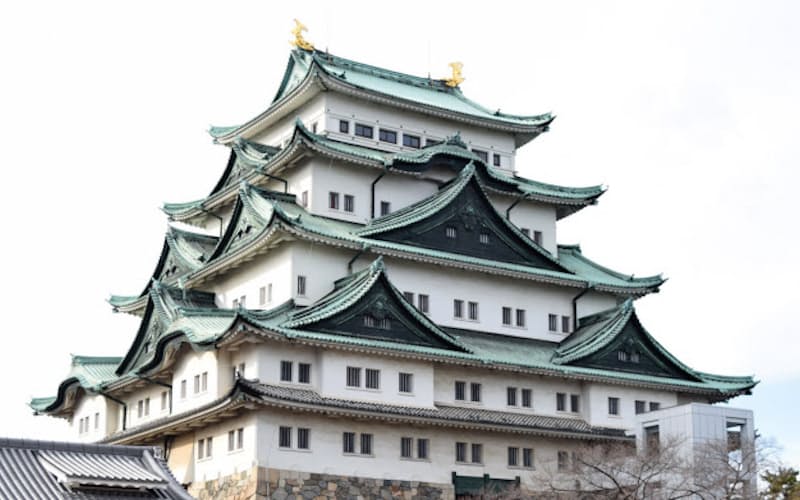 名古屋城の木造復元は遅れている(名古屋市中区) 名古屋城の木造復元は遅れている(名古屋市中区)