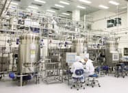 セルトリオンはこれまで韓国仁川工場でのみバイオ医薬品を生産してきた=同社提供 セルトリオンはこれまで韓国仁川工場でのみバイオ医薬品を生産してきた=同社提供