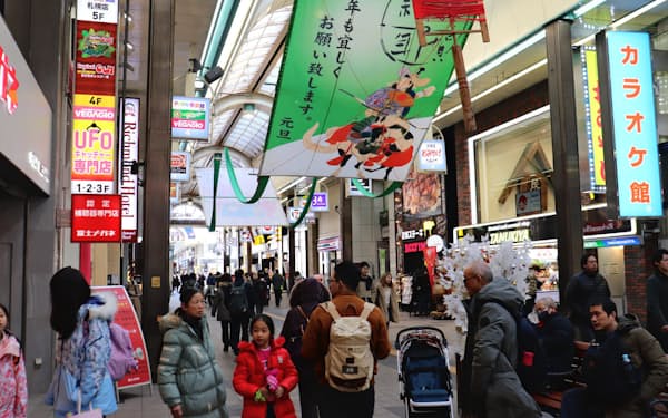 春節で多くの中国人観光客が北海道を訪れることが予想される（23日、札幌市）