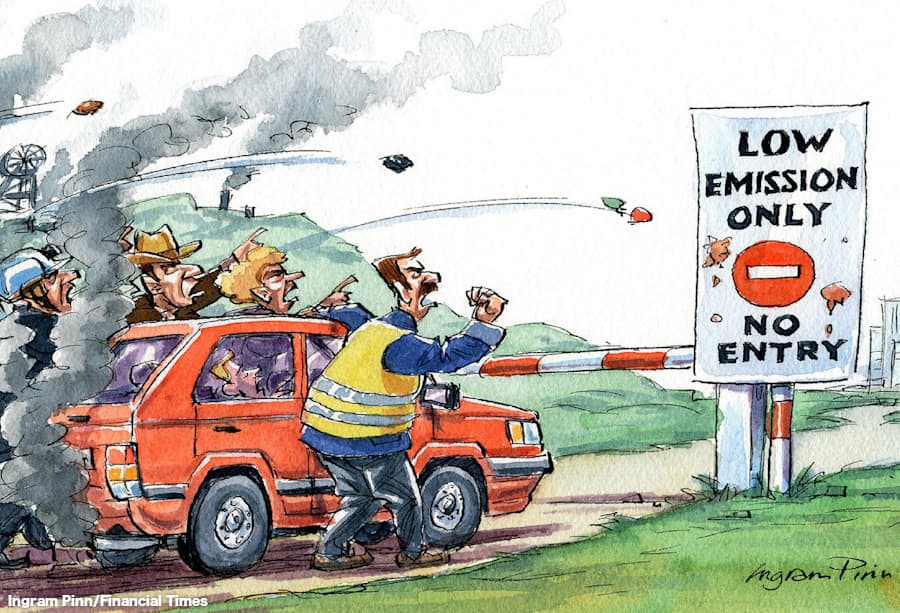 Ft 反発招く気候変動対策 低所得者の損失緩和カギに 日本経済新聞