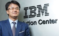 日本IBM　山口明夫社長