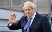 ジョンソン英首相は対EU交渉で強硬姿勢を崩していない(1月31日、イングランド北東部で）=ロイター
