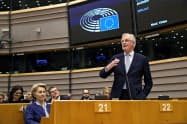 対英交渉を取り仕切るEUのバルニエ首席交渉官=ロイター 対英交渉を取り仕切るEUのバルニエ首席交渉官=ロイター