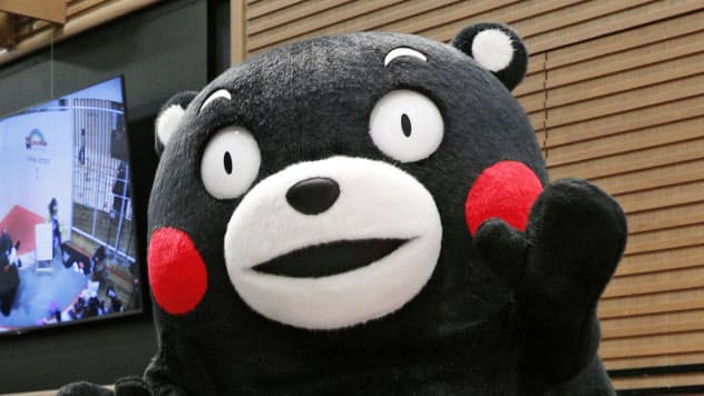 熊本県のPRキャラクター「くまモン」=共同 熊本県のPRキャラクター「くまモン」=共同