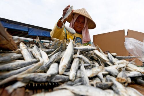 インドネシアは島国で漁業も盛んだ=ロイター
