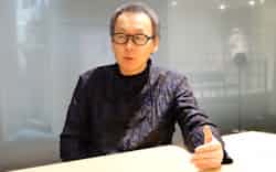 星野代表は中長期的な誘客策が重要だと強調する 星野代表は中長期的な誘客策が重要だと強調する