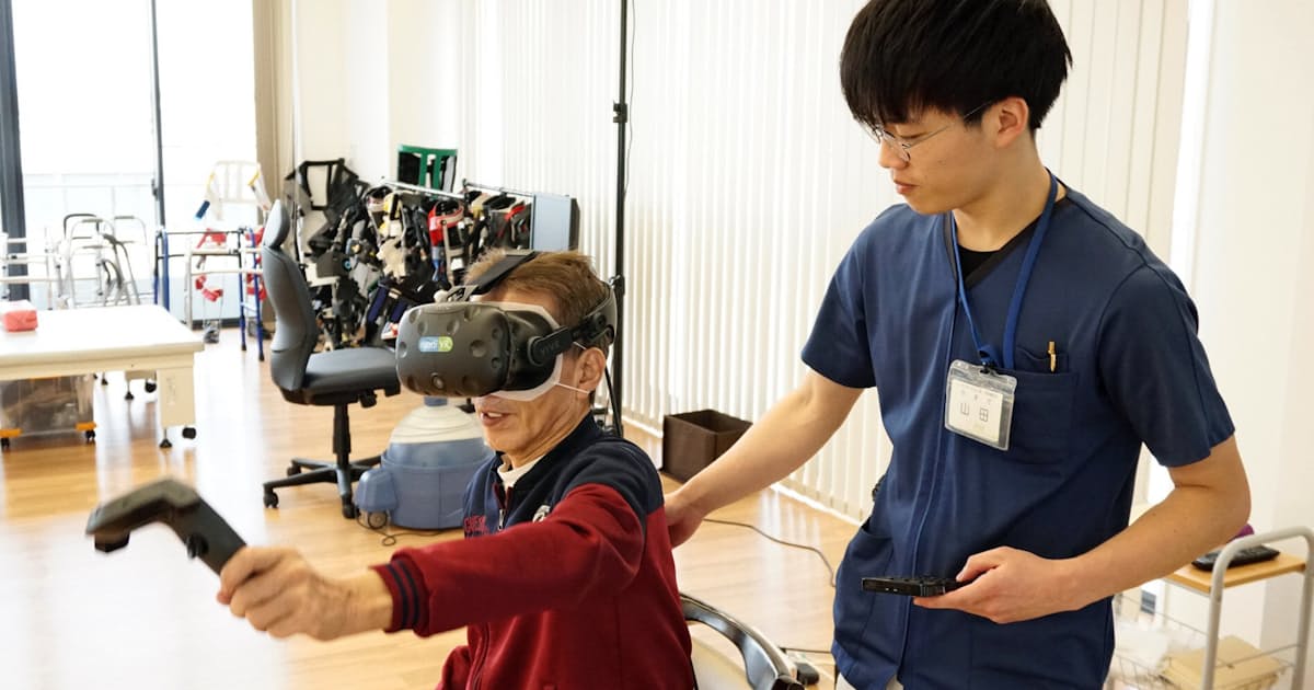 Vr使ってリハビリ 岸和田リハビリテーション病院 日本経済新聞 Vr使ってリハビリ 岸和田リハビリテーション病院 日本経済新聞