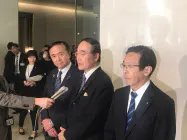 感染者についての統一的な情報公開の基準づくりを求めた(5日、東京都内) 感染者についての統一的な情報公開の基準づくりを求めた(5日、東京都内)