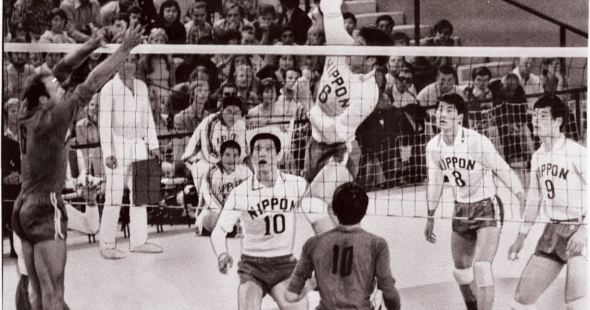 男子バレー 日本が頂点に 1972年ミュンヘン五輪 日本経済新聞