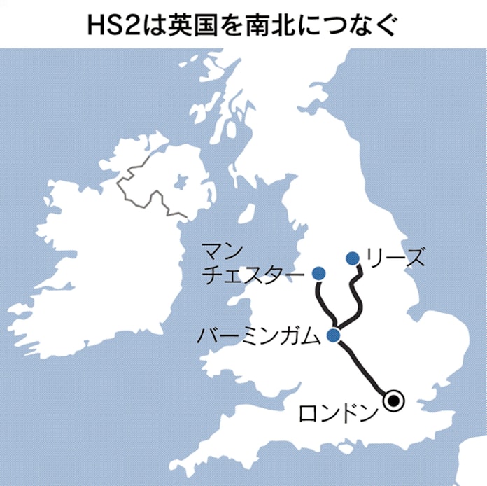 英 高速鉄道 Hs2 継続 総工費増もインフラ重視 日本経済新聞 英 高速鉄道 Hs2 継続 総工費増もインフラ重視 日本経済新聞