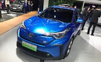 トヨタは中国工場の部品などの安定確保にメドをつけた（2019年11月、広州モーターショー）